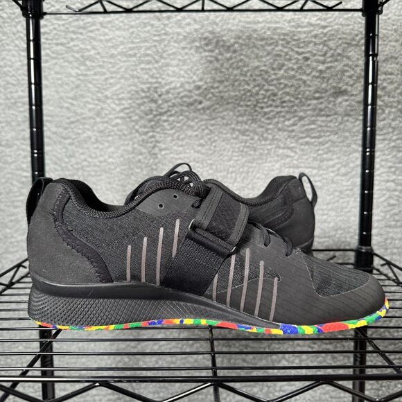 Adidas Adipower Weightlifting III Shoes Mens Size 9.5 Black IF0534 - Picture 4 of 8